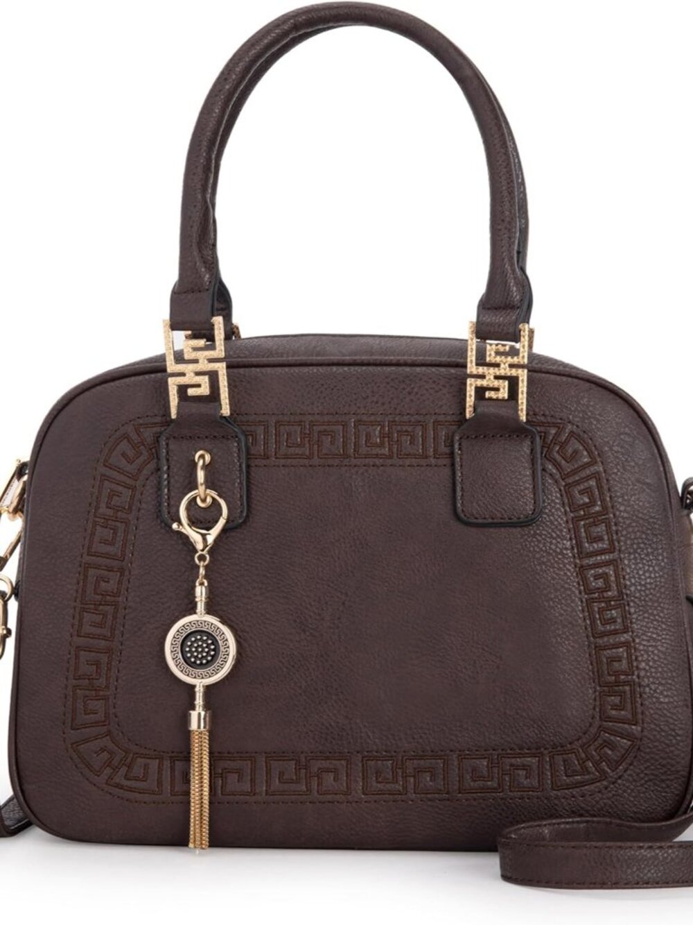 Small Purses for Women Tassel Crossbody Satchel Handbag with Detachable Shoulder